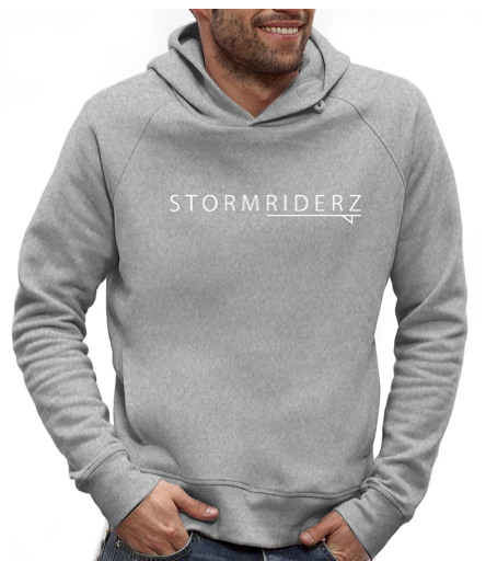 stormriderz hoodie classic men grey